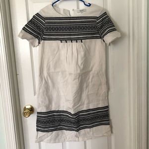 Madewell linen tunic dress
